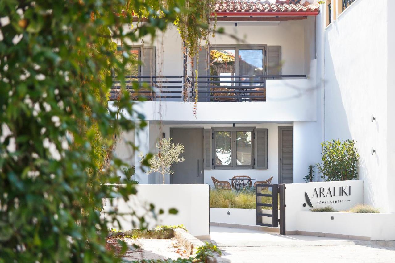 Araliki Apartment Polychrono Exterior foto
